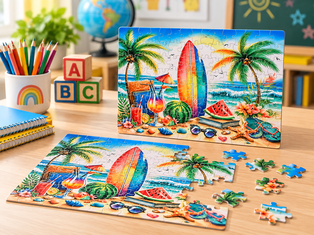Personalized Sublimated Puzzle β Photo, School & Event Design