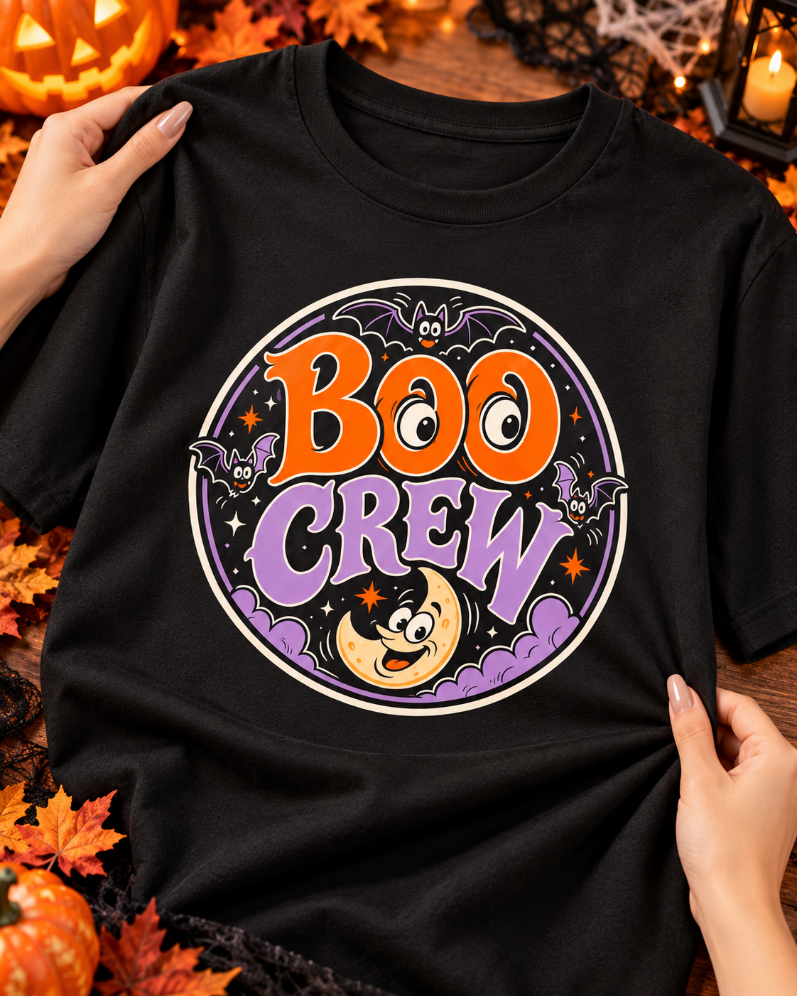 Boo Crew Matching Halloween T-Shirt