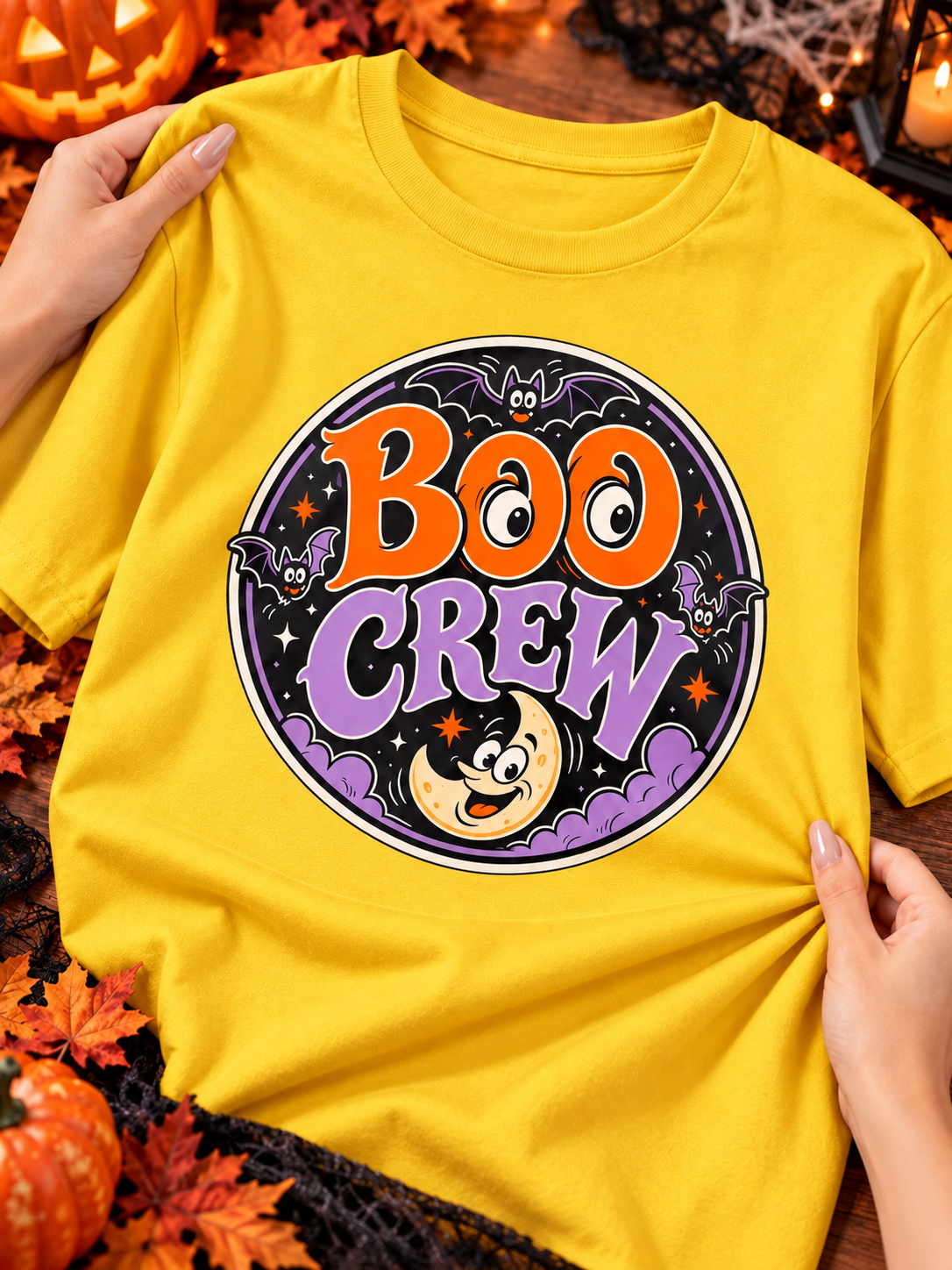 Boo Crew Matching Halloween T-Shirt