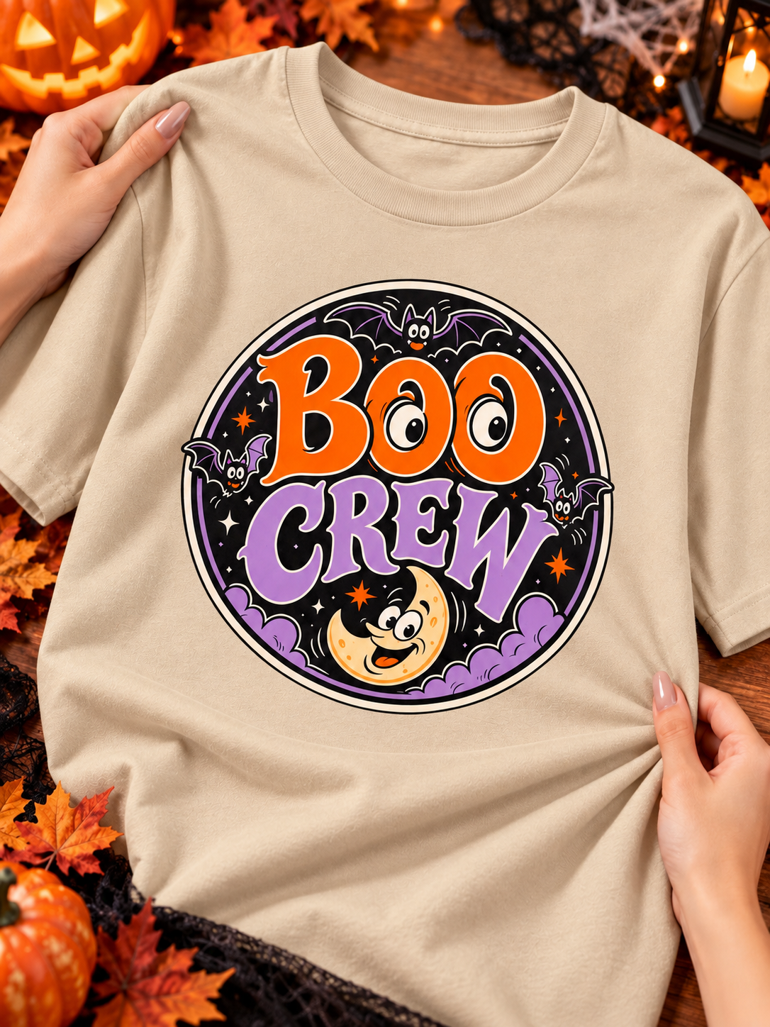 Boo Crew Matching Halloween T-Shirt