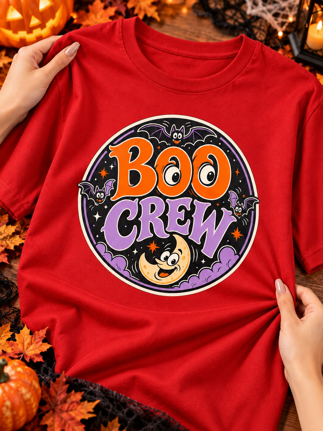 Boo Crew Matching Halloween T-Shirt