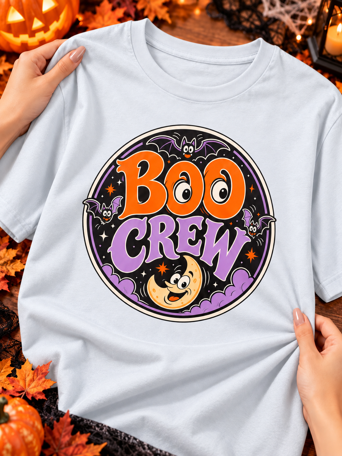Boo Crew Matching Halloween T-Shirt
