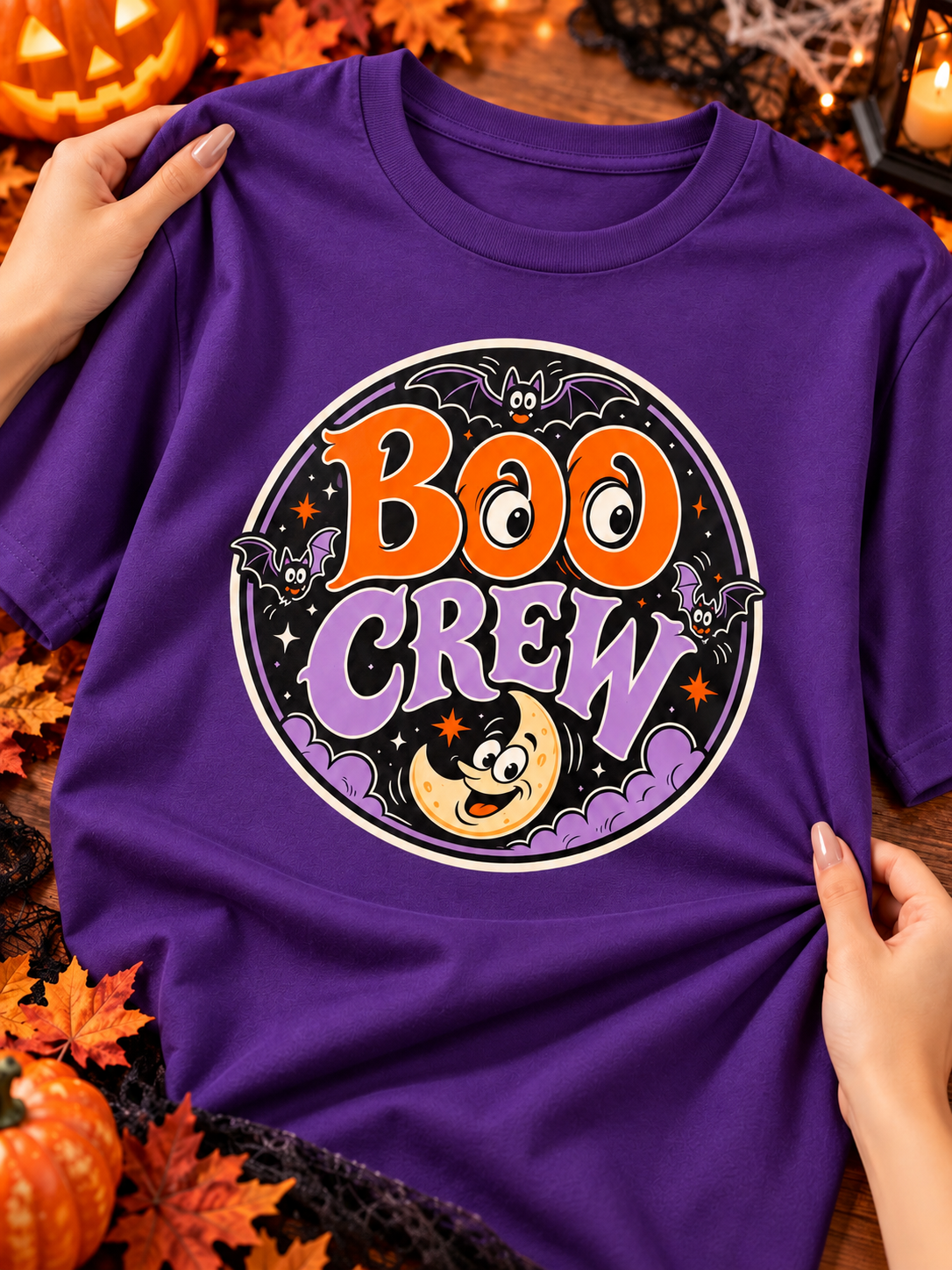 Boo Crew Matching Halloween T-Shirt
