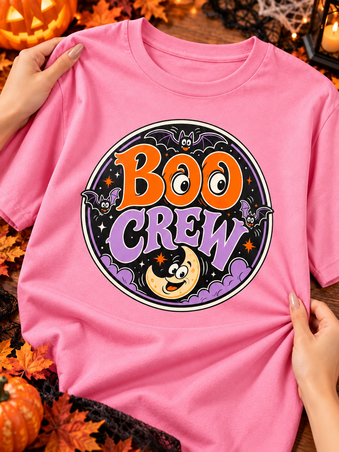 Boo Crew Matching Halloween T-Shirt