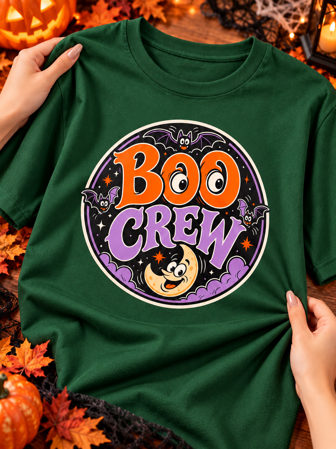 Boo Crew Matching Halloween T-Shirt