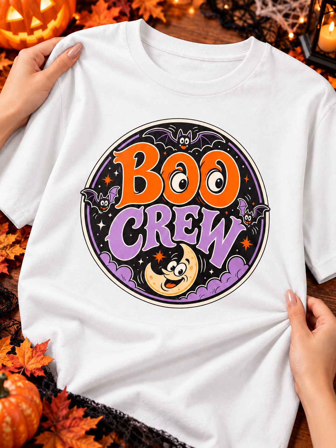 Boo Crew Matching Halloween T-Shirt