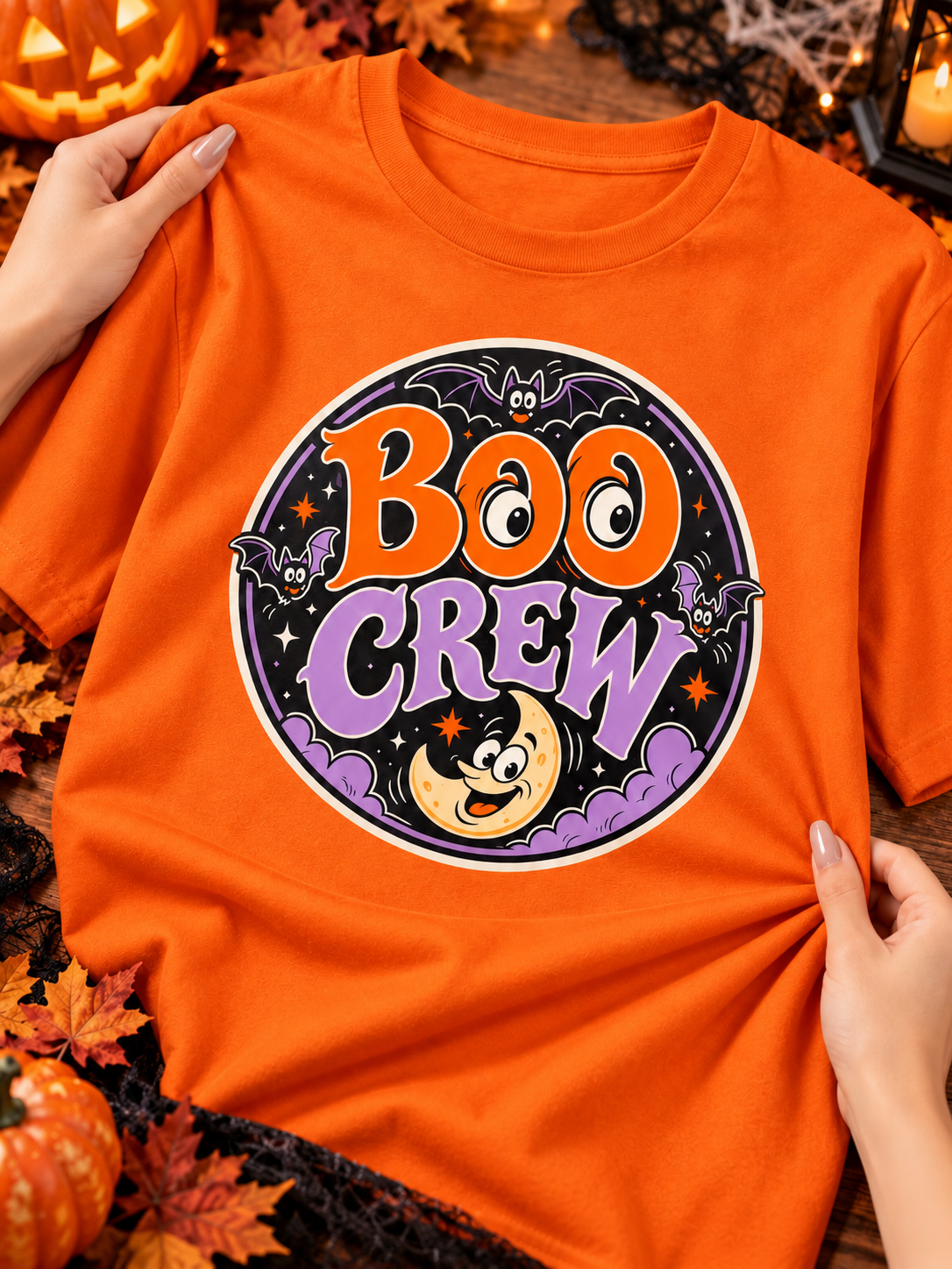 Boo Crew Matching Halloween T-Shirt