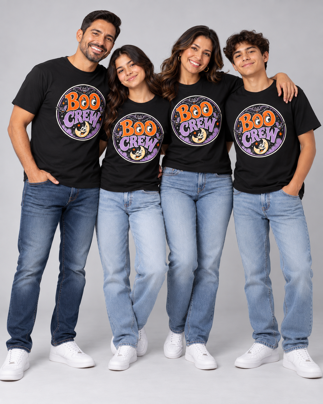 Boo Crew Matching Halloween T-Shirt