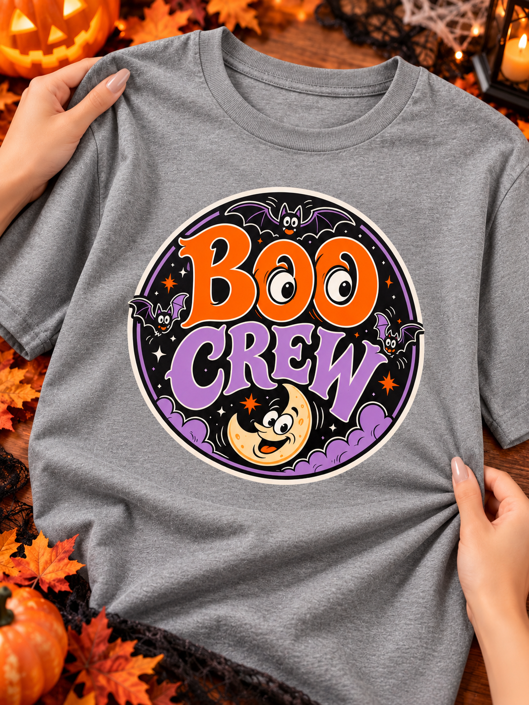 Boo Crew Matching Halloween T-Shirt